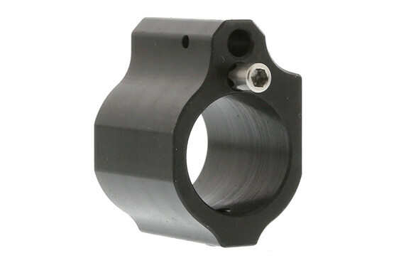 The Odin Works Adjustable low profile AR15 gas block .750 is Nitride coated